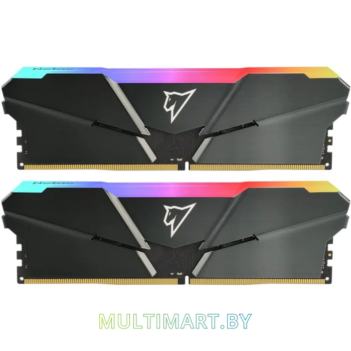 Оперативная память Netac Shadow RGB 2x16GB DDR4 PC4-25600 (NTSRD4P32DP-32E)